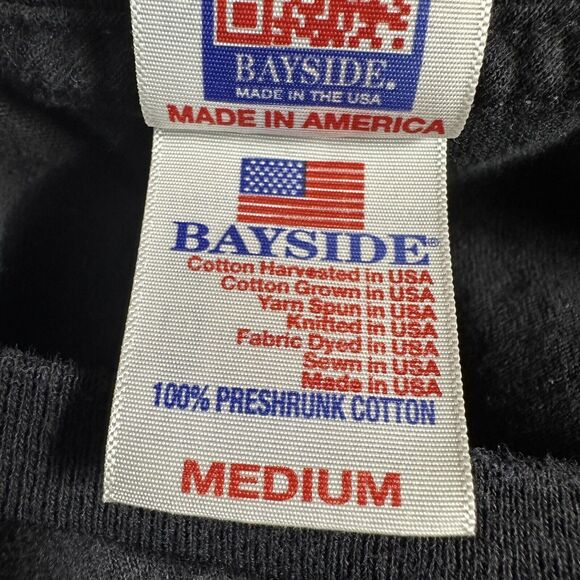 American Vtg Labor Union UAW Local 2209 Indiana Sz Medium Veterans Ride T Shirt - Picture 10 of 10